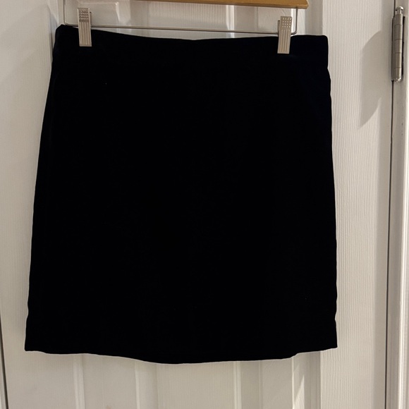 J. Crew Classic Black Velvet Pencil Skirt - Picture 1 of 7